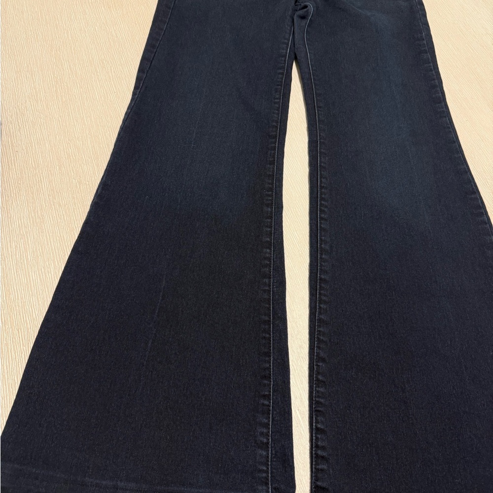 Free People Black Flare Jeans
